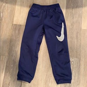 Navy blue Nike dri fit pants